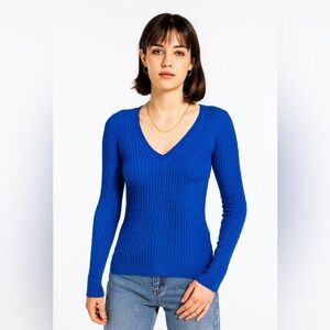 Calson Woman’s Knitted 100% Cotton light‎ Sweater Size Large